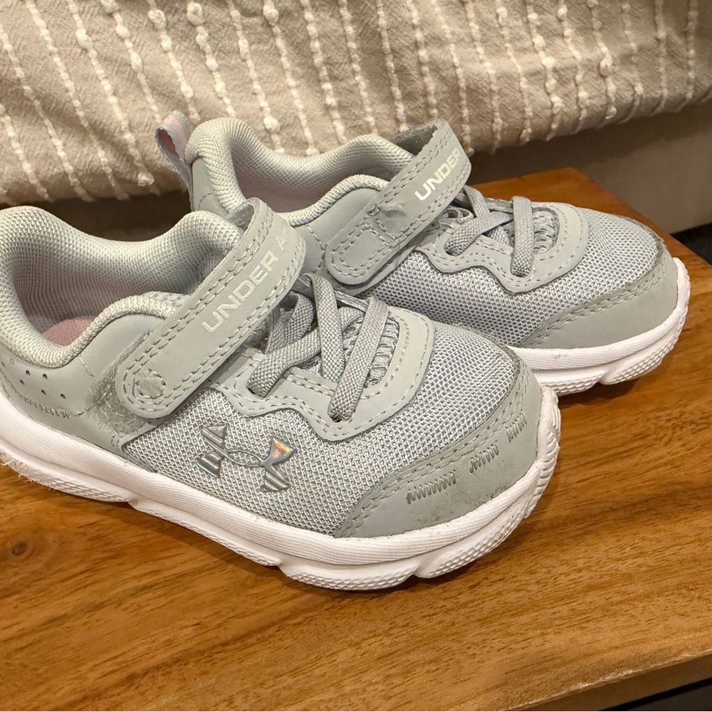 Under Armour Kids' White Sneakers